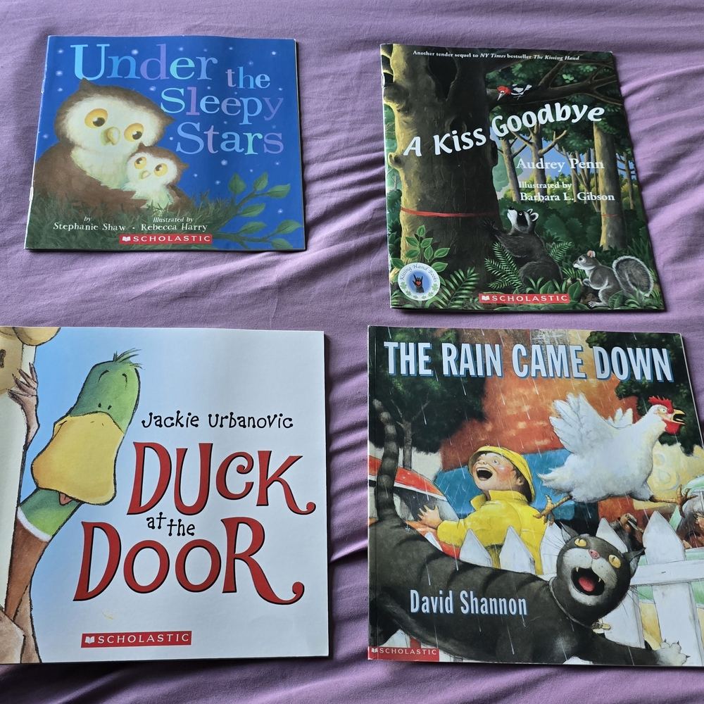 Set of 4 Children's Books by Scholastic